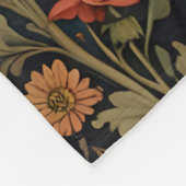 Portrait Dame im Renaissan Mittelalter Fleecedecke (Ecke)