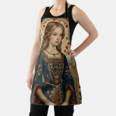 Portrait Dame im Renaissan Mittelalter Schürze (InSitu)