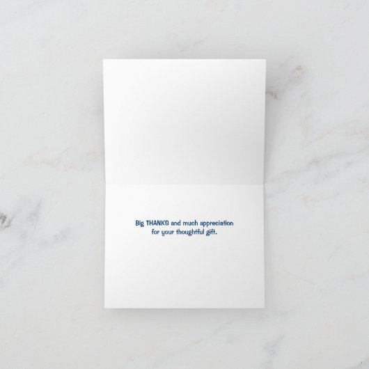 Portrait Dankeskarte (Innenseite)