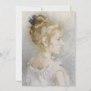Portrait de Blanche Pontillon   Berthe Morisot
