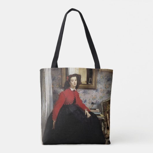 Portrait de Jeune Femme en Veste Tasche (Rückseite)