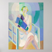 Portrait de Madame Heim, Delaunay Poster (Vorne)