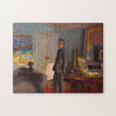 Portrait de Pierre Bonnard, 1930-1935 von Vuillard Puzzle (Horizontal)