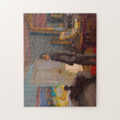 Portrait de Pierre Bonnard, 1930-1935 von Vuillard Puzzle (Vertikal)