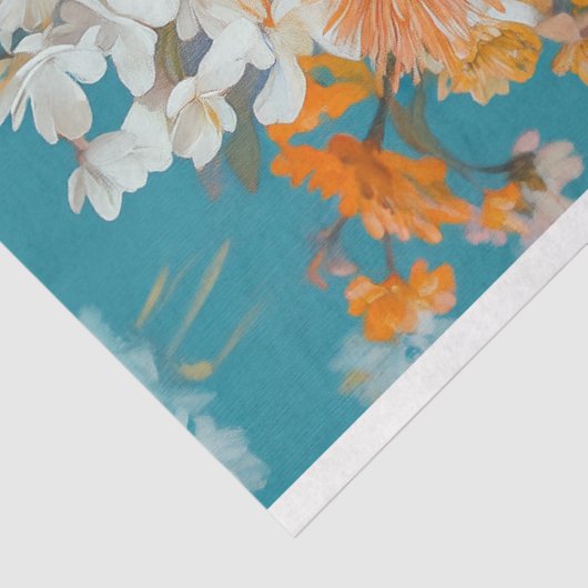 Portrait Decoupage Seidenpapier (Ausschnitt)