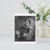 Portrait der afroamerikanischen Frau ~ 1850 Postkarte (Stehend Vorderseite)