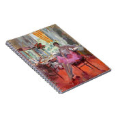 Portrait der Ballerina Vera Trefilova | Korovin Notizblock (Rechte Seite)