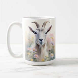 Portrait der Blume "Weichpastel" Kaffeetasse