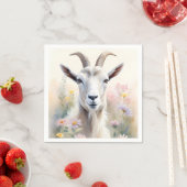 Portrait der Blume "Weichpastel" Serviette (Beispiel)