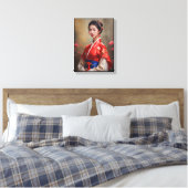 Portrait der Chinesischen Prinzessin Leinwanddruck (Insitu (Schlafzimmer))