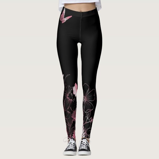 Portrait der einzigartigen Graduierungspartei Leggings (Vorderseite)
