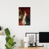 Portrait der französischen Kaiserin Eugenie Poster (Heimbüro)