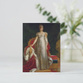 Portrait der französischen Kaiserin Marie Louise Postkarte (Stehend Vorderseite)