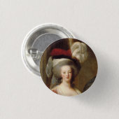 Portrait der französischen Königin, Marie Antoinet Button (Vorne & Hinten)