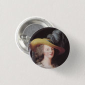 Portrait der französischen Königin, Marie Antoinet Button (Vorne & Hinten)