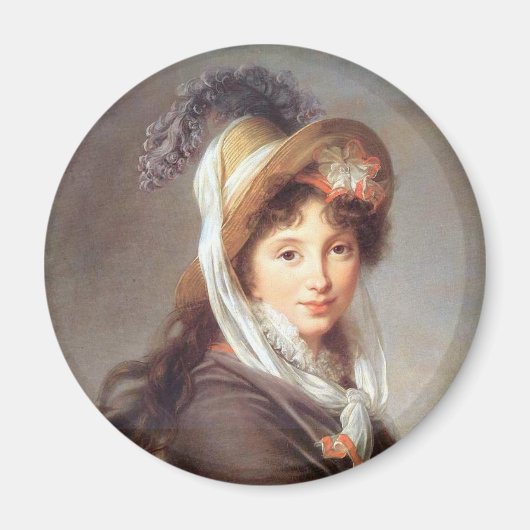 Portrait der französischen Revolutionsdame Magnet (Vorne)