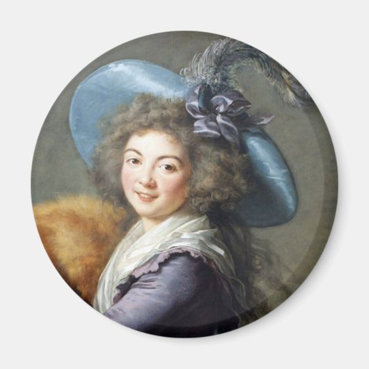 Portrait der französischen Revolutionsdame Magnet (Vorne)