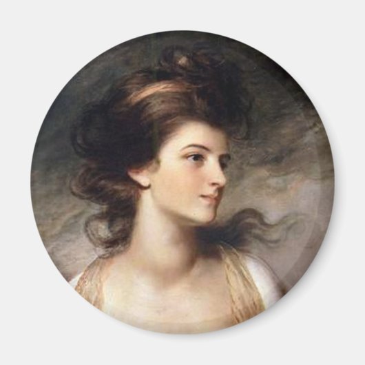 Portrait der französischen Revolutionsdame Magnet (Vorne)