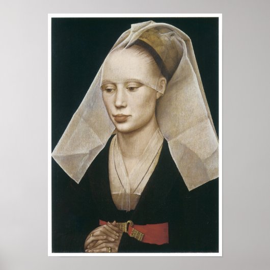Portrait der Frau, 1460 Poster (Vorne)
