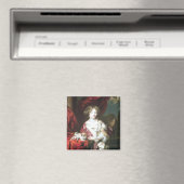 Portrait der Frau, 1677 Magnet (In Situ (Geschirrspüler))