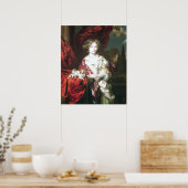 Portrait der Frau, 1677 Poster (Küche)