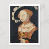 Portrait der Frau, c.1530 Postkarte (Vorderseite)