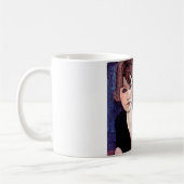 Portrait der Frau, Modigliani Kaffeetasse (Links)