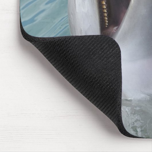Portrait der Gemeinen Bottlenose-Dolphin, Karibik Mousepad (Ecke)