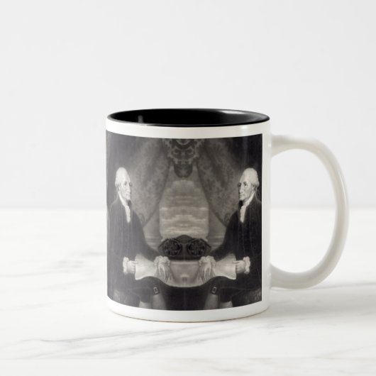 Portrait der George Washington Tasse (Rechts)