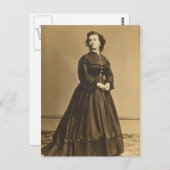 Portrait der Gewerkschaft Spy Pauline Cushman Postkarte (Vorne/Hinten)