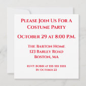 Portrait der Göttin Athena Einladung (Rückseite)