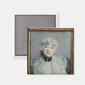 Portrait der Grafschaft von Martel de Janville Magnet (Vorderseite/Rückseite)