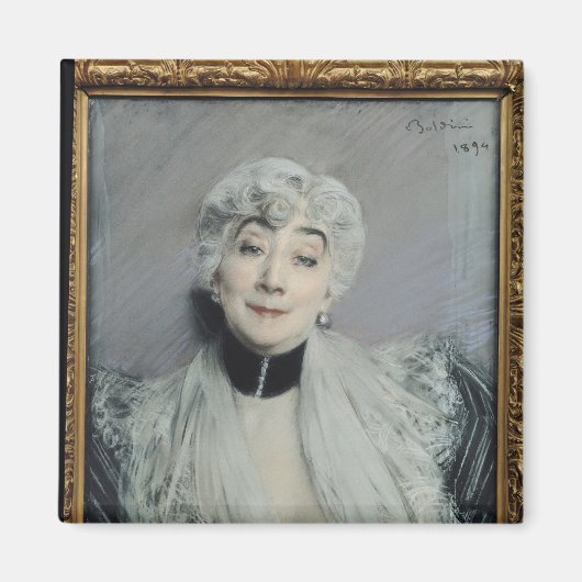 Portrait der Grafschaft von Martel de Janville Magnet (Vorne)