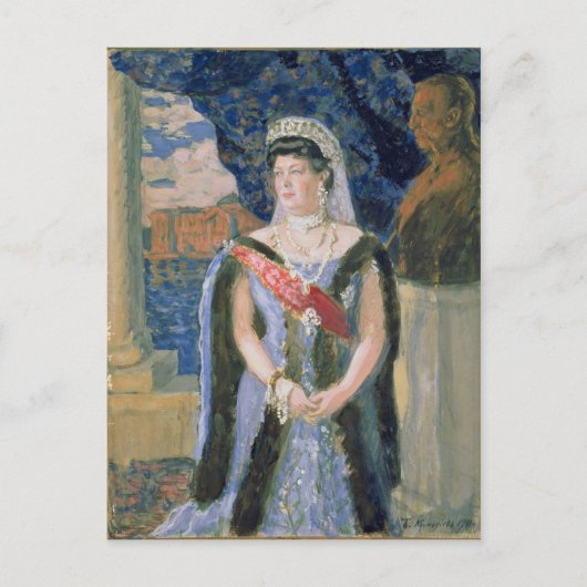 Portrait der Großherzogin Maria Pavlovna Postkarte (Vorderseite)