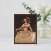 Portrait der Infanta Maria Teresa Postkarte (Stehend Vorderseite)