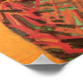 Portrait der italienischen Frau von Vincent van Go Poster (Ecke)