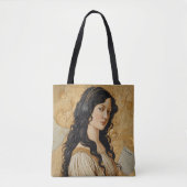 Portrait der italienischen Renaissance-Girl mit Ko Tasche (Vorderseite)