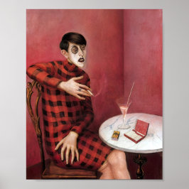 Portrait der Journalistin Sylvia Von Harden Otto Poster