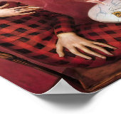 Portrait der Journalistin Sylvia Von Harden Otto Poster (Ecke)