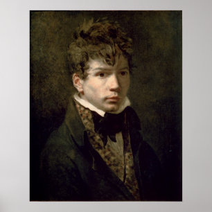 Portrait der jungen Ingres der 1790er Jahre Poster