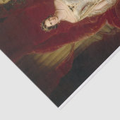 Portrait der Kaiserin Alexandra Fedorovna Seidenpapier (Ausschnitt)