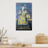 Portrait der Kaiserin Dowager Cixi Poster (Küche)