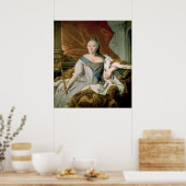 Portrait der Kaiserin Elizabeth Petrovna Poster (Küche)