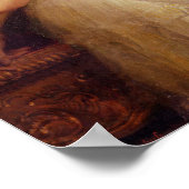 Portrait der Kaiserin Eugenie 1854 Poster (Ecke)