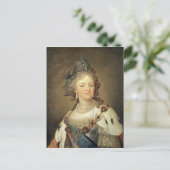 Portrait der Kaiserin Maria Fyodorovna Postkarte (Stehend Vorderseite)