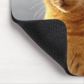 Portrait der Katze Merlin Mousepad (Ecke)