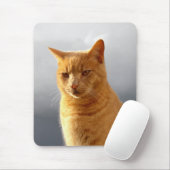 Portrait der Katze Merlin Mousepad (Mit Mouse)