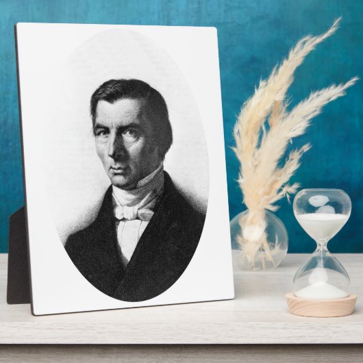 Portrait der klassischen liberalen Frederic Bastia Fotoplatte (Seite)