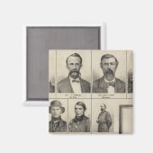 Portrait der Militärmänner, Minnesota Magnet (Vorderseite/Rückseite)