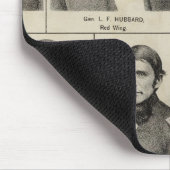 Portrait der Militärmänner, Minnesota Mousepad (Ecke)